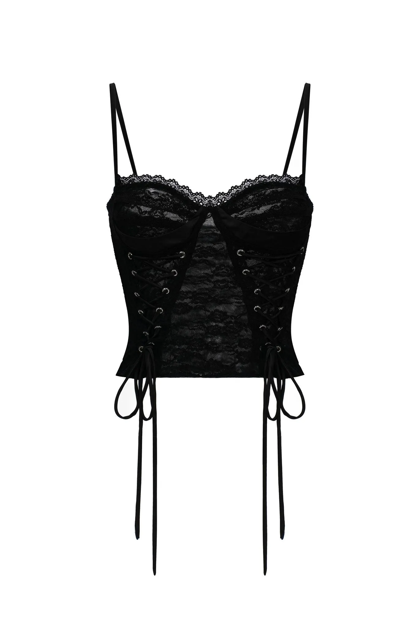 Greer Black Corset