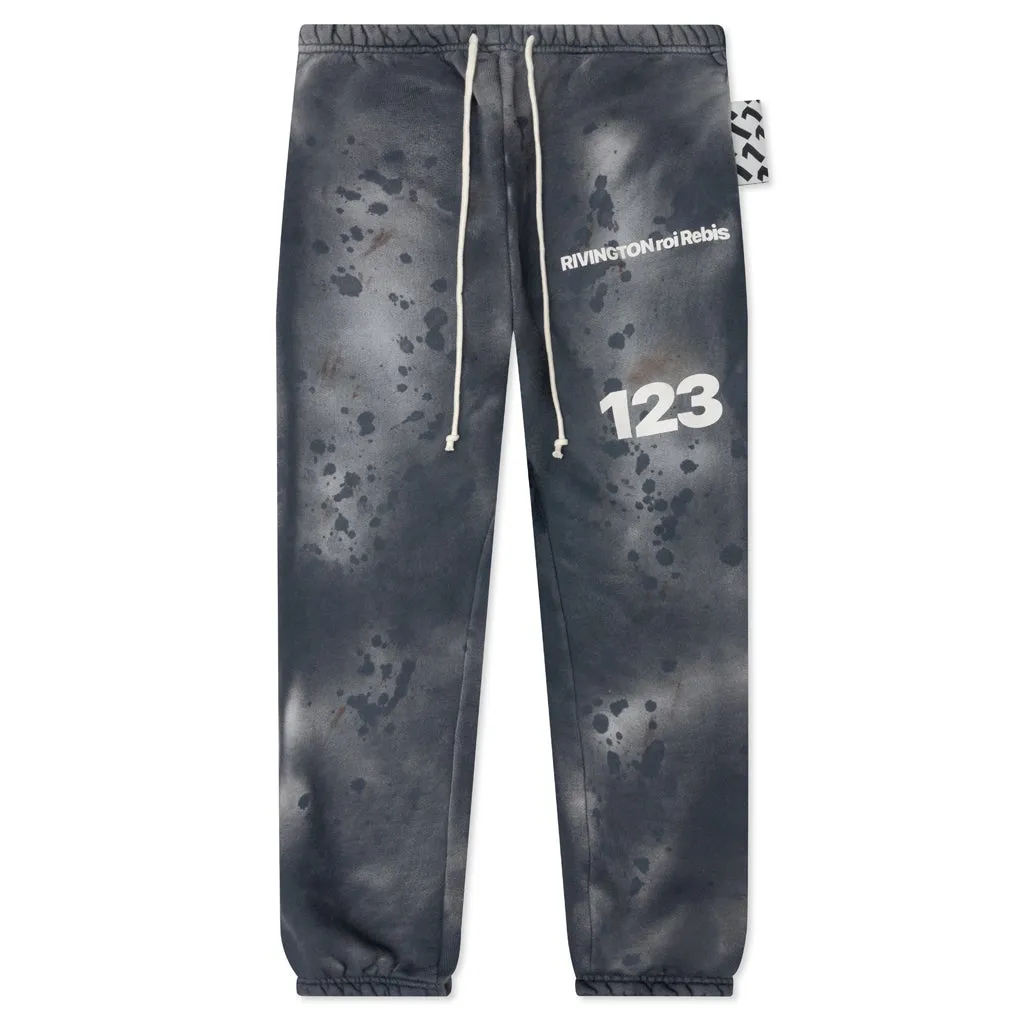 Gym Bag Sweatpants - Black - Washed