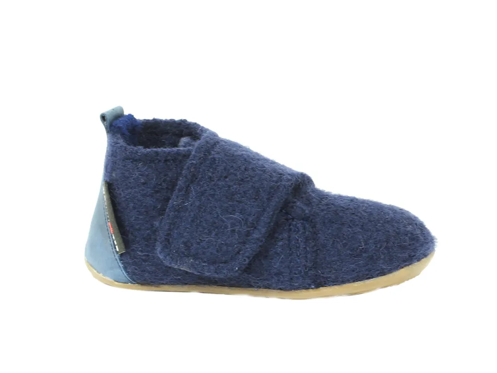 Haflinger kids' slippers Bello Ocean.