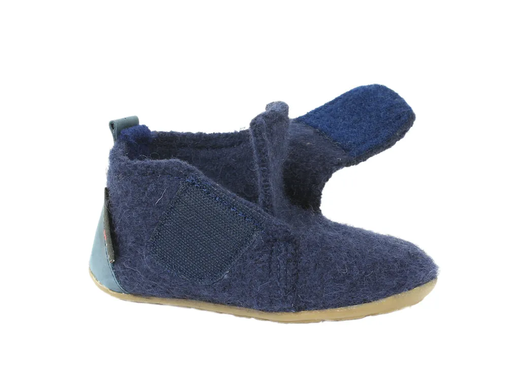 Haflinger kids' slippers Bello Ocean.