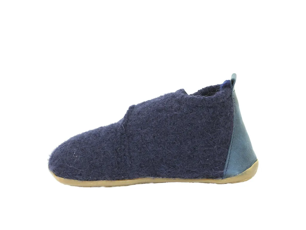 Haflinger kids' slippers Bello Ocean.