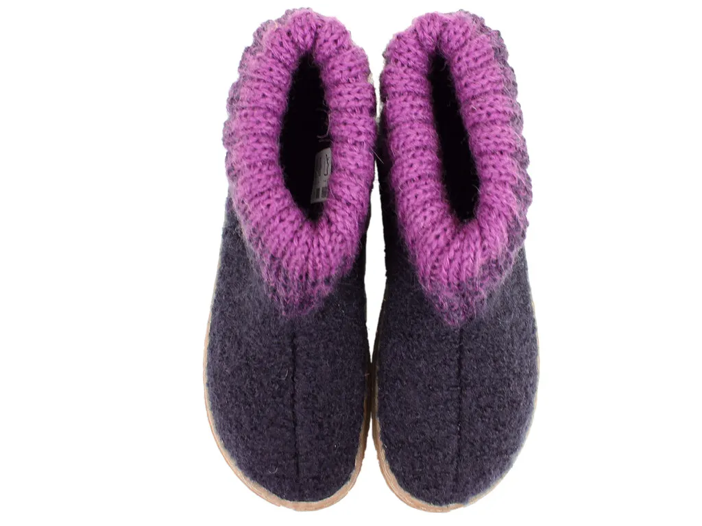 Haflinger Kids' slippers Yuki Lavender