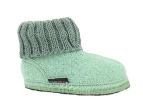 Halflinger kids slippers Karl Mint.