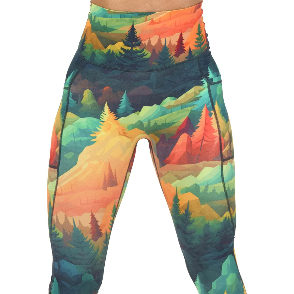 Harvest Hike Leggings - Organic Autumn Hiking Leggings