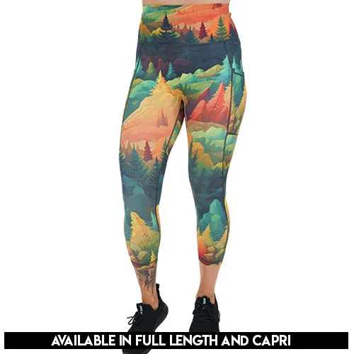 Harvest Hike Leggings - Organic Autumn Hiking Leggings