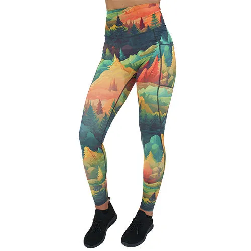 Harvest Hike Leggings - Organic Autumn Hiking Leggings