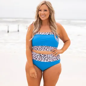 Hidden Islands Swim Bottom - Blue