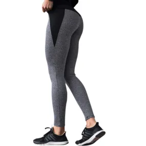 High Waist Elastic Patchwork Leggings for Women | Ankle-Length Fitness Leggings | Push Up Leggings