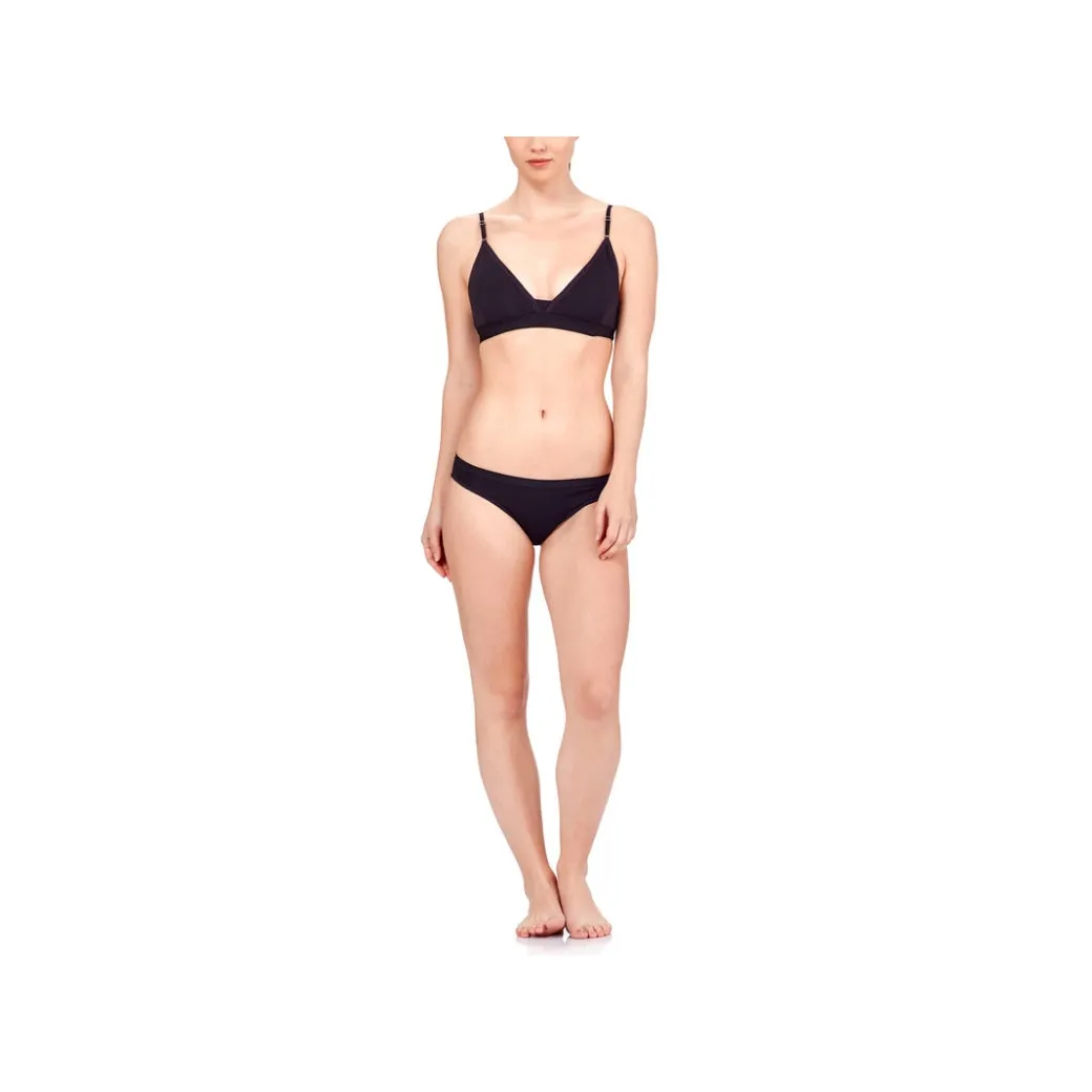 Icebreaker women's Siren Bikini Briefs - Black - Merino undergarment