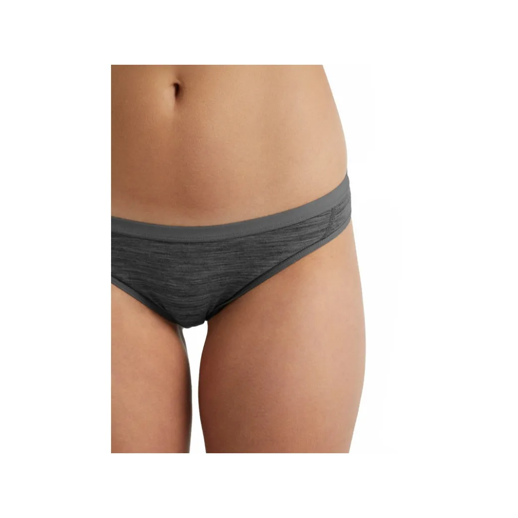 Icebreaker women's Siren Bikini Briefs - Black - Merino undergarment