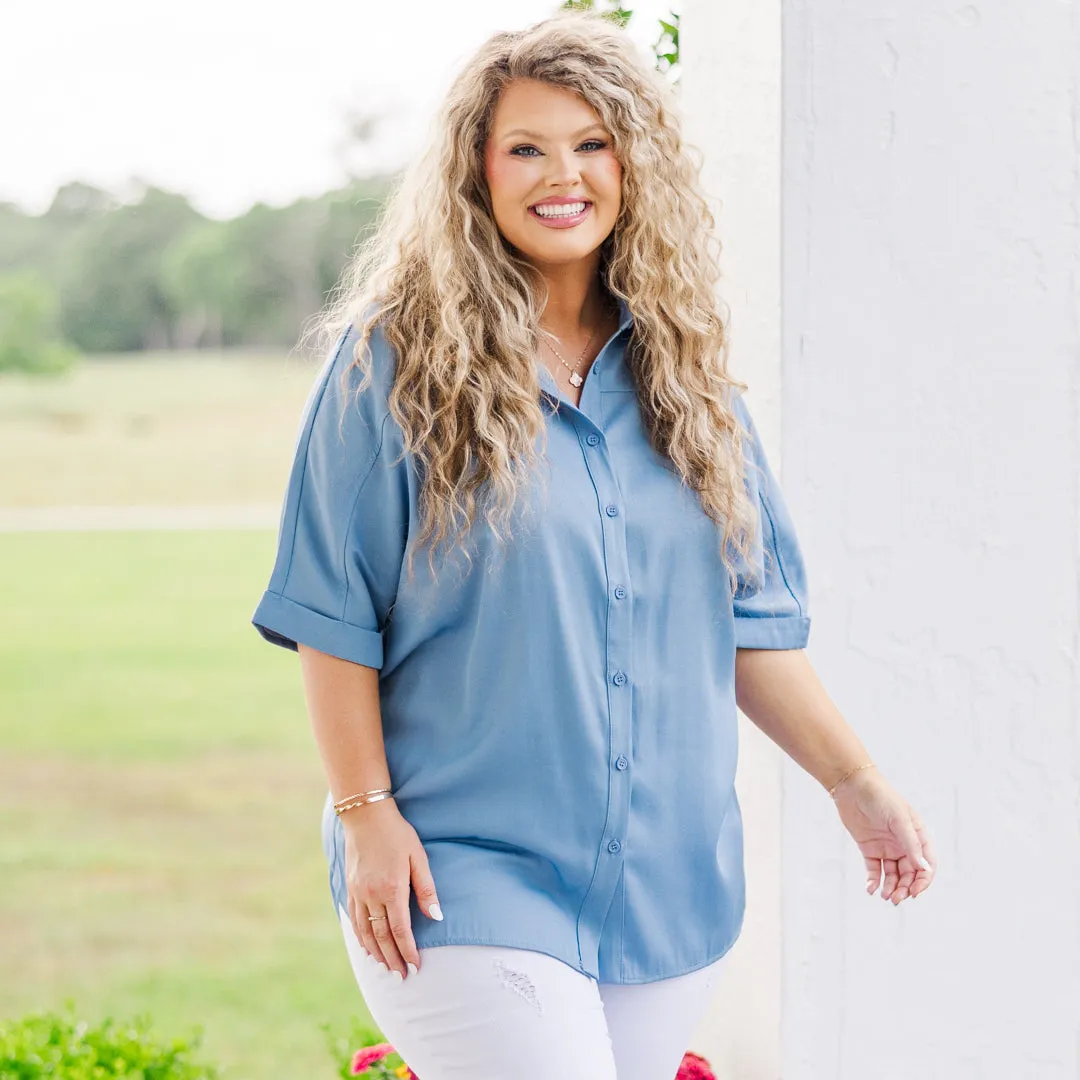 Immaculate Blue Blouse