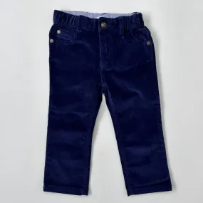 Jacadi Navy Cords, Size 18 Months, Brand New.