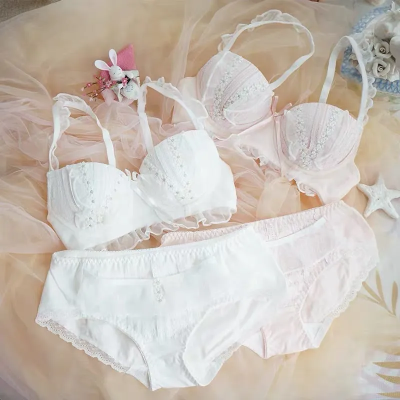 Japanese lace bralette set