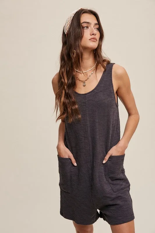 Kendall Romper - Scoop Neck