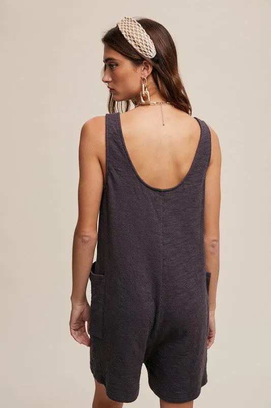 Kendall Romper - Scoop Neck