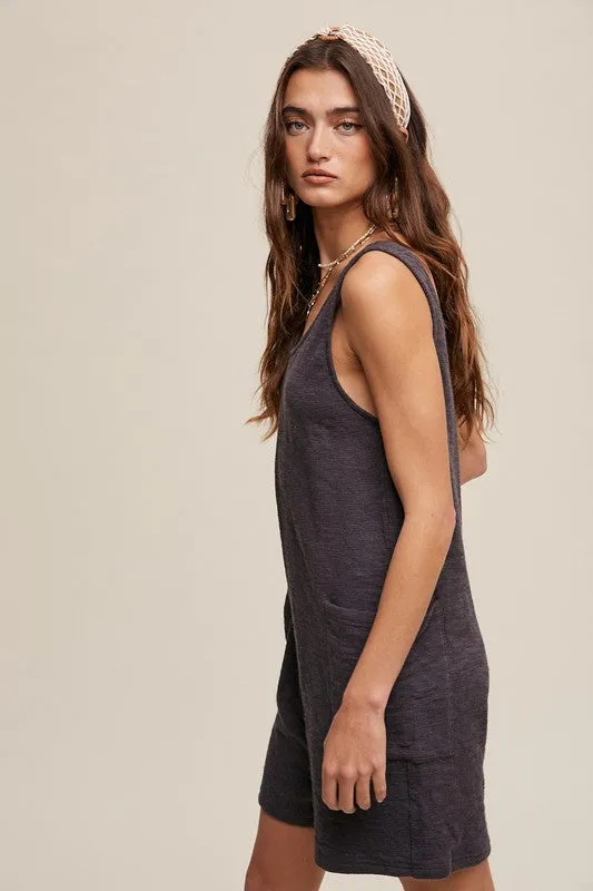 Kendall Romper - Scoop Neck