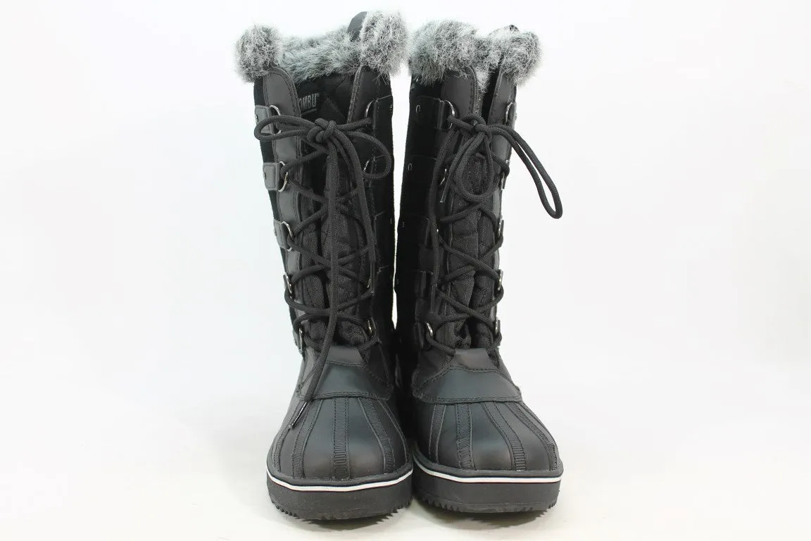 Khombu Black Boots 8.5M for Women - North Star Model (ZAP18043)