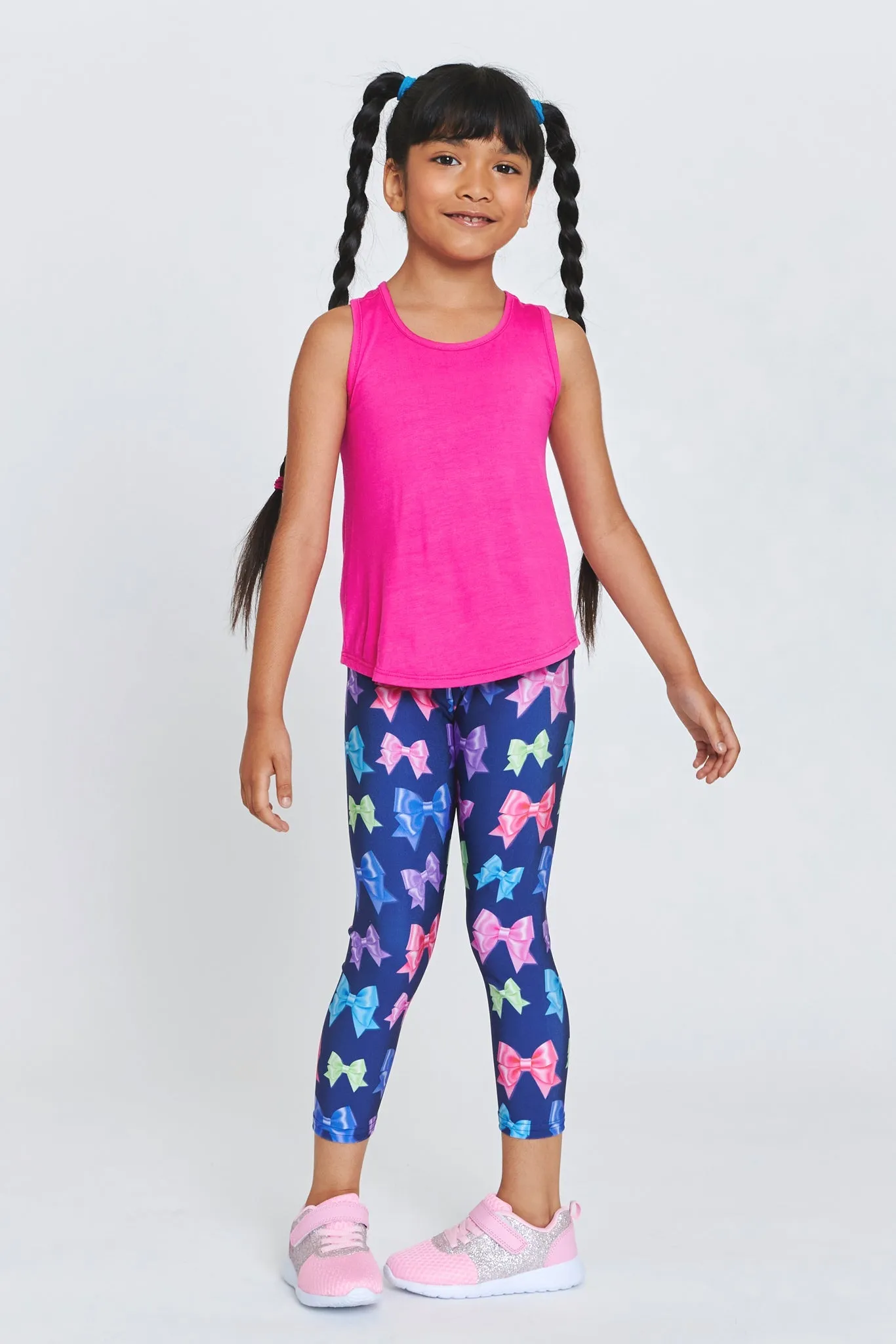 Kids Leggings with Fancy Bows