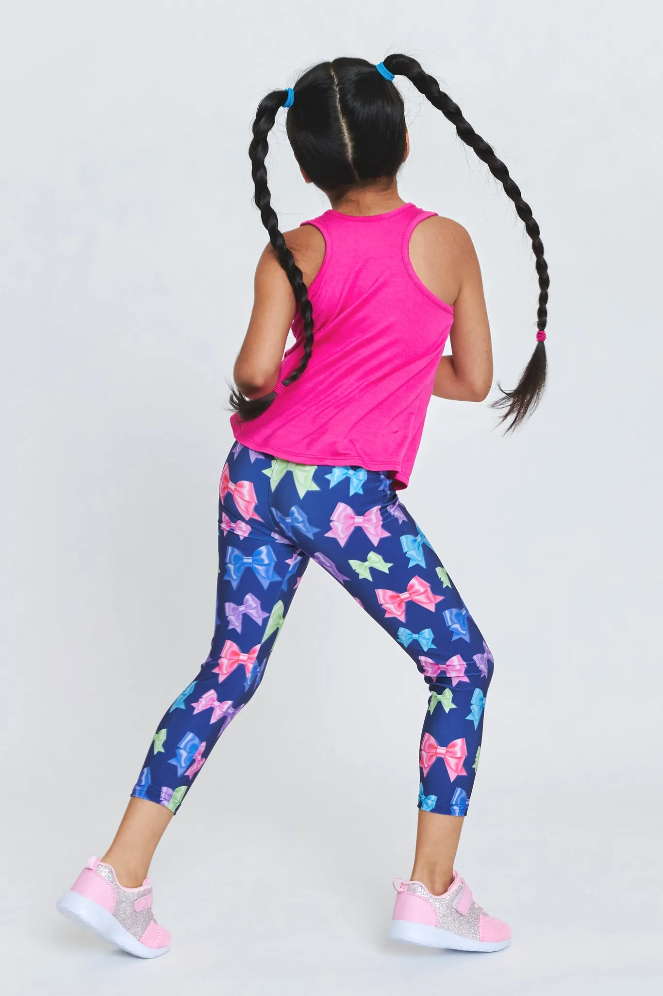 Kids Leggings with Fancy Bows