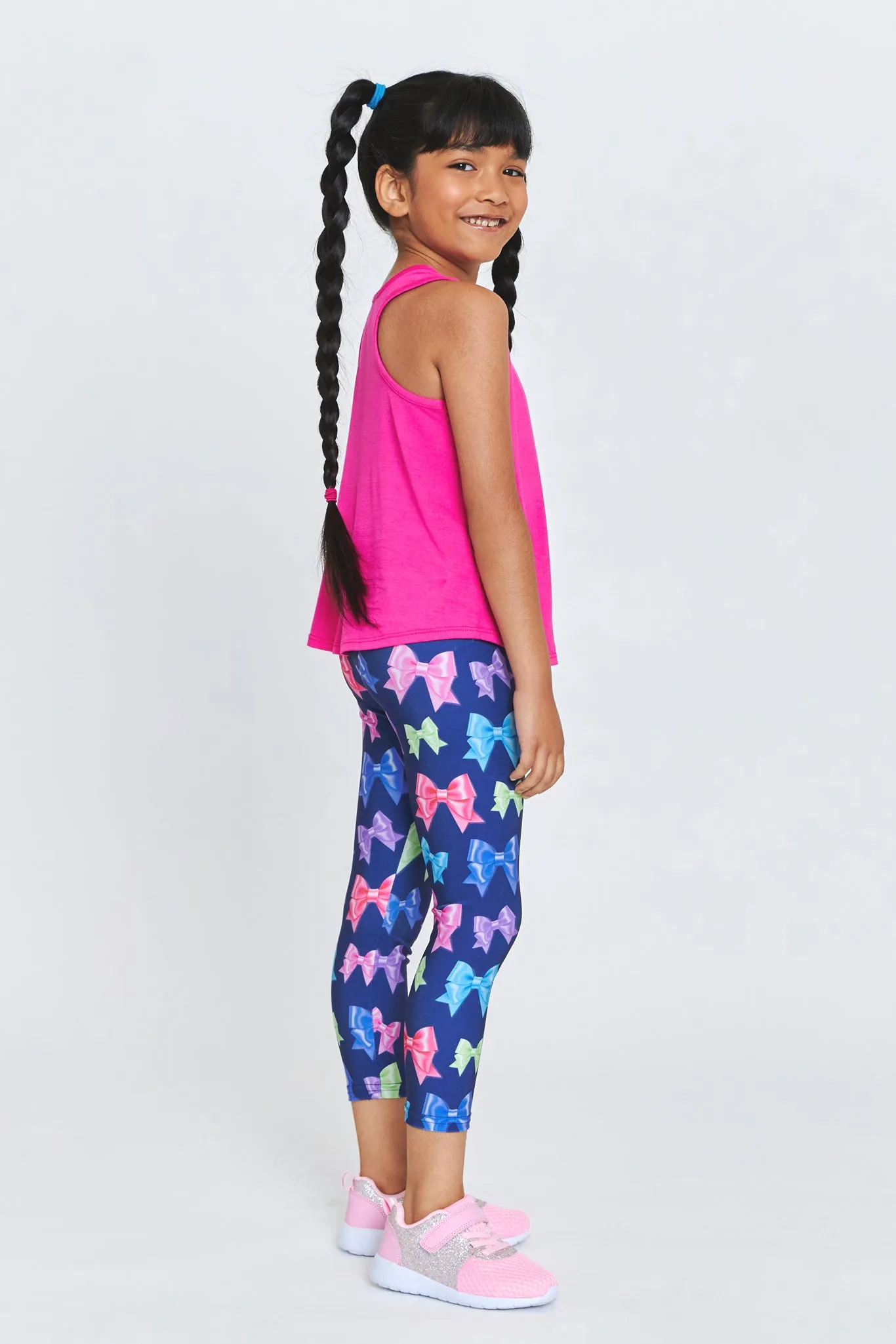 Kids Leggings with Fancy Bows