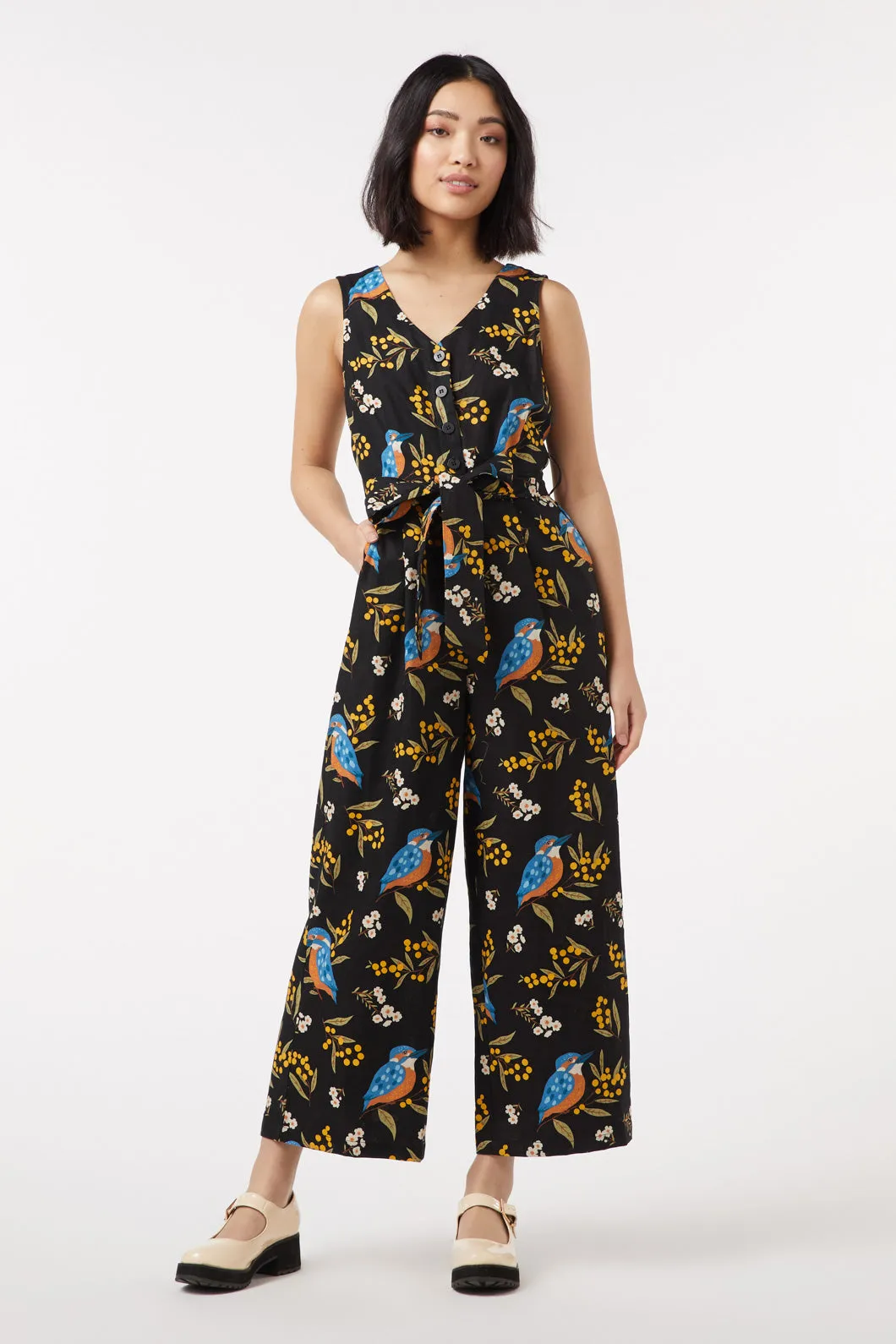 Kingfisher Jumpsuit - Google SEO Result: Stylish Jumpsuit in Vibrant Kingfisher Blue