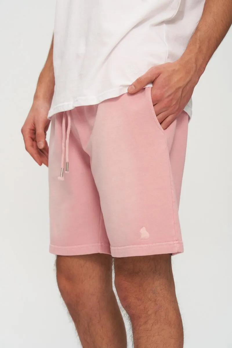 Kuwalla Tee Ashrose Sun Faded Sweatshorts