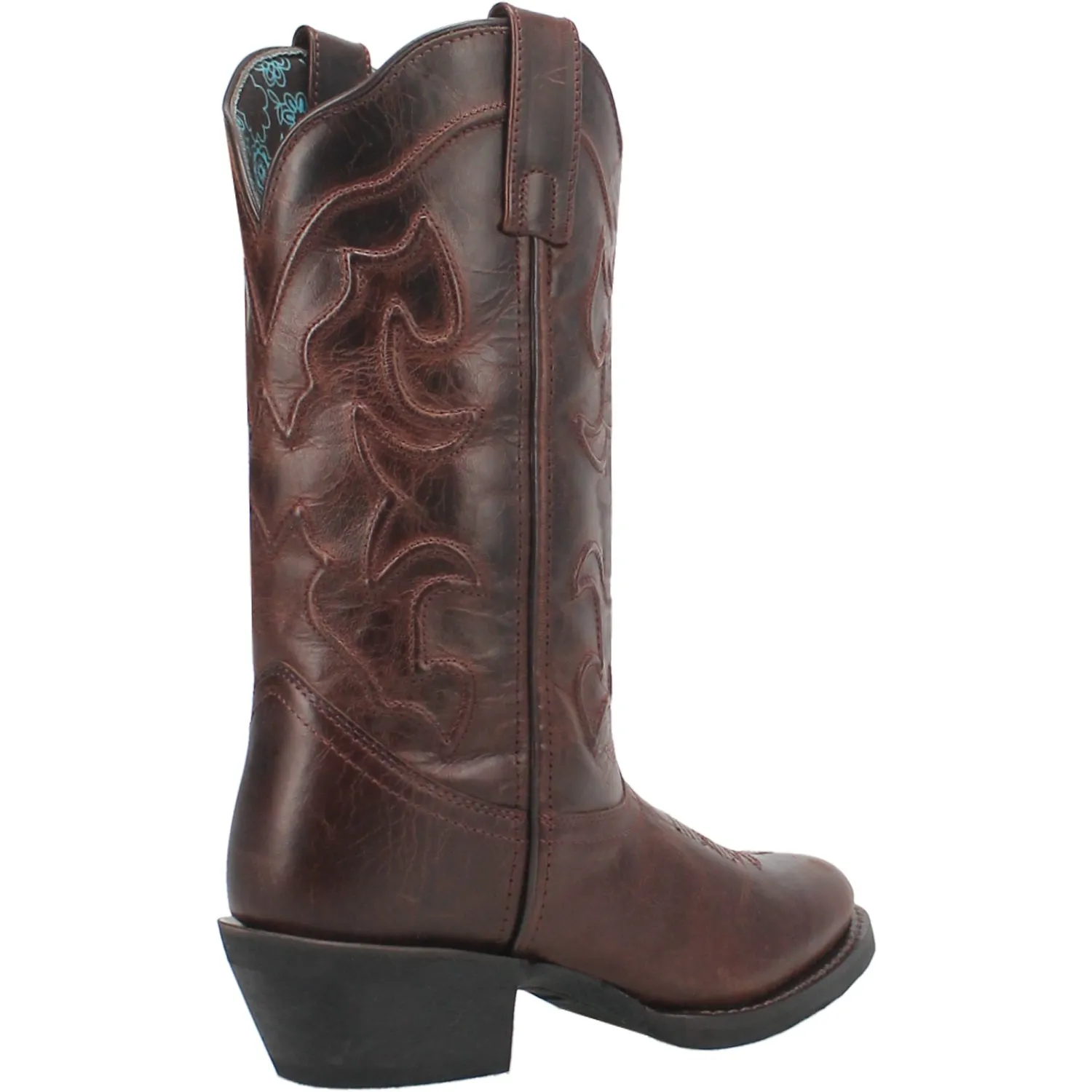 Laredo Shelley Cognac Leather Western Boots for Women