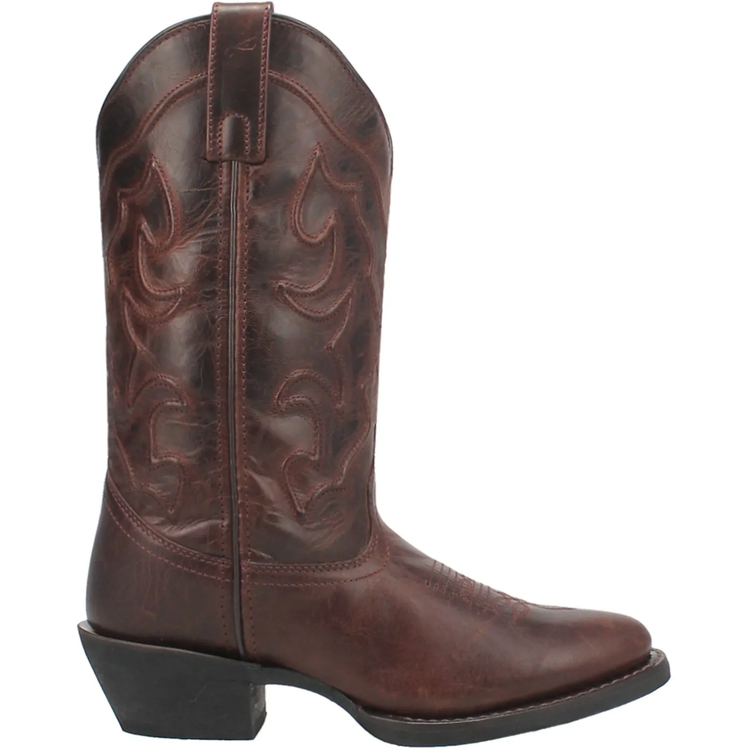 Laredo Shelley Cognac Leather Western Boots for Women