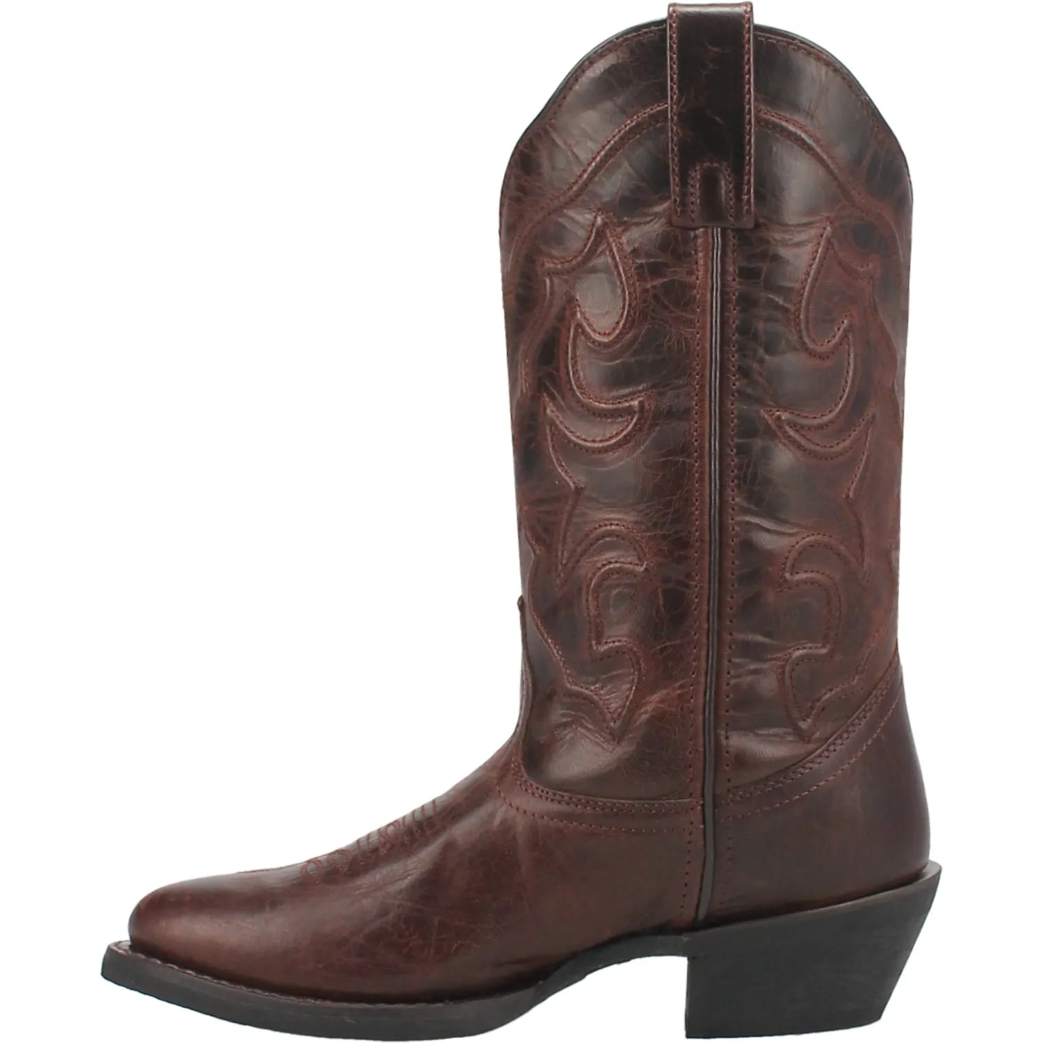 Laredo Shelley Cognac Leather Western Boots for Women