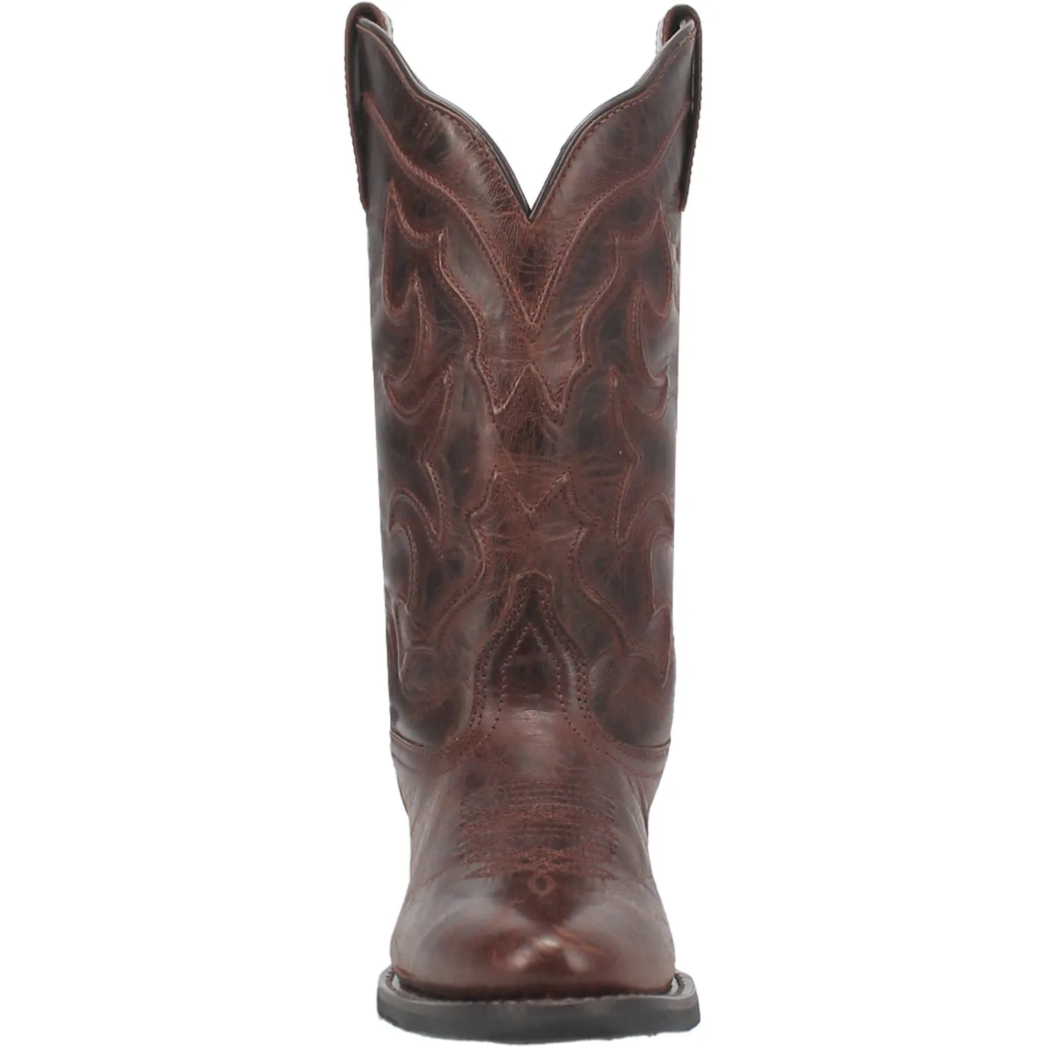 Laredo Shelley Cognac Leather Western Boots for Women