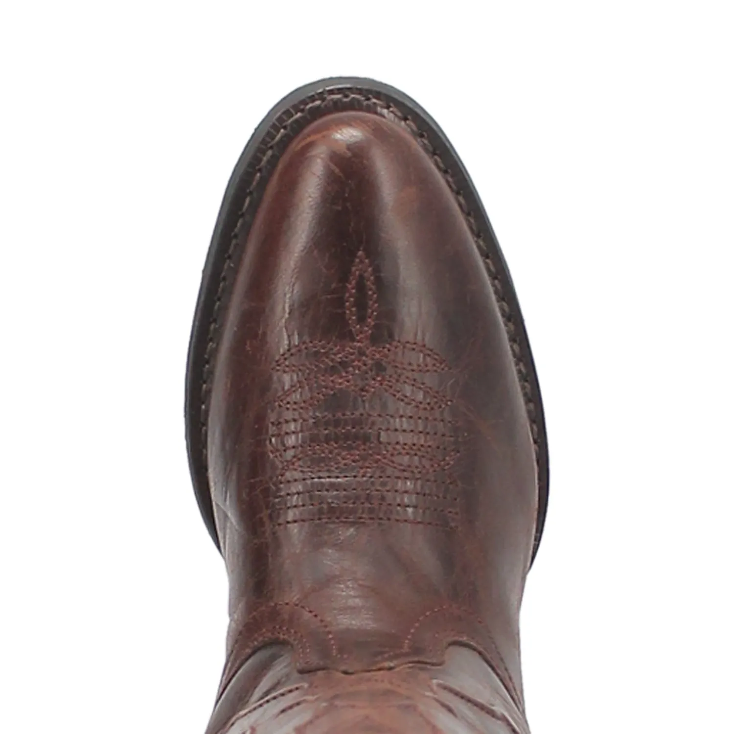 Laredo Shelley Cognac Leather Western Boots for Women