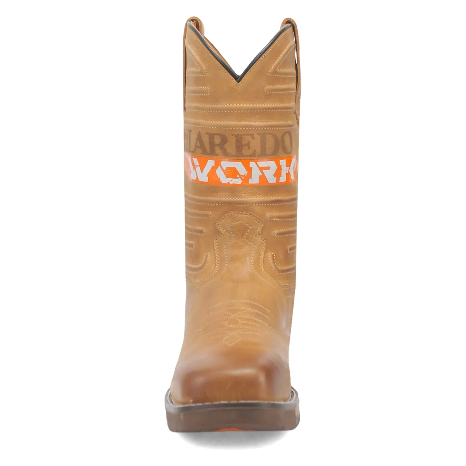 Laredo Workhorse Steel Toe Tan Leather Work Boots