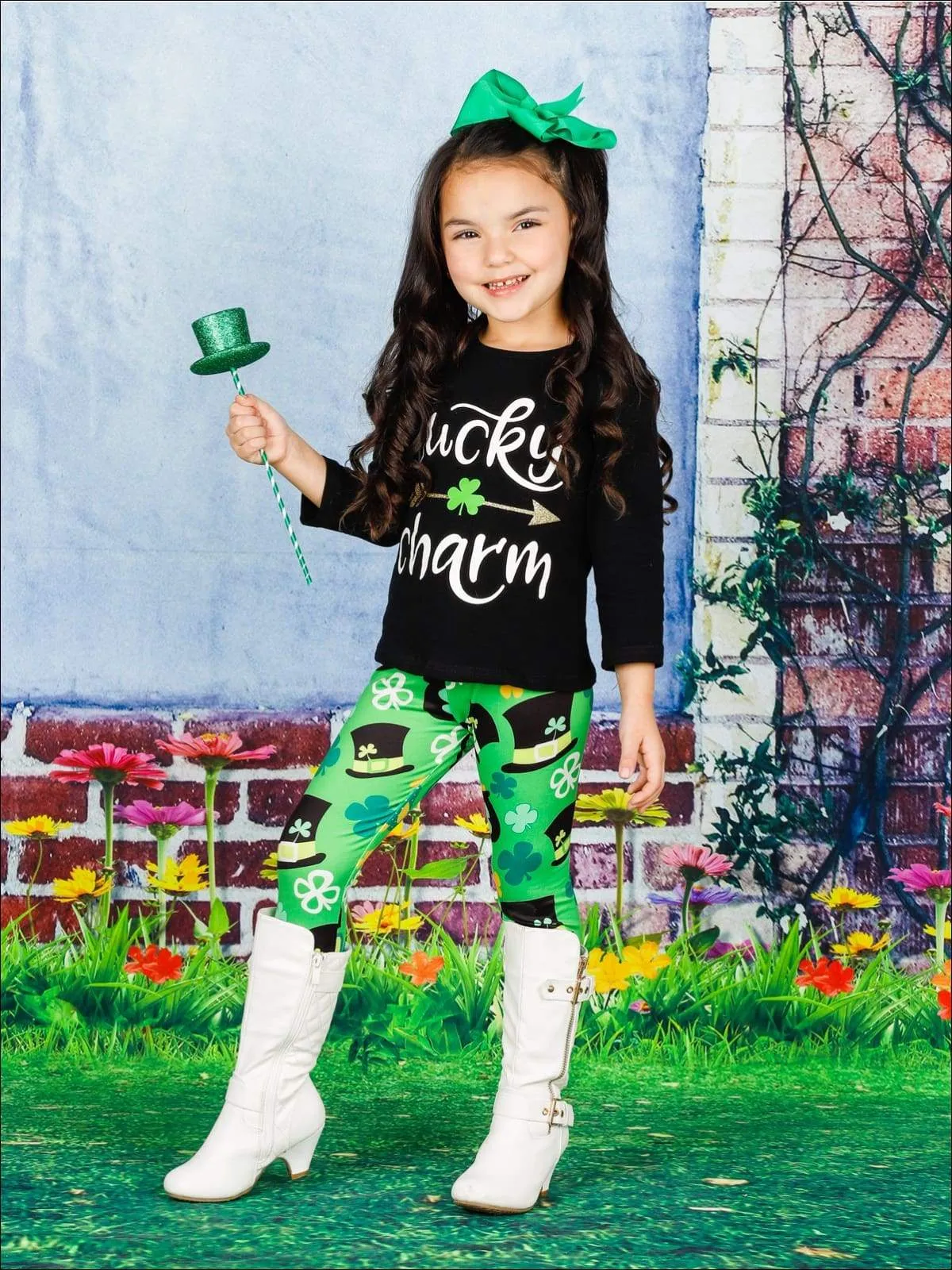 Lucky Charm Leggings Set.