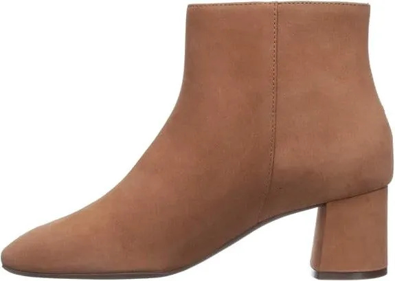 Luxury leather ankle boot with zipper for women - Marc Joseph