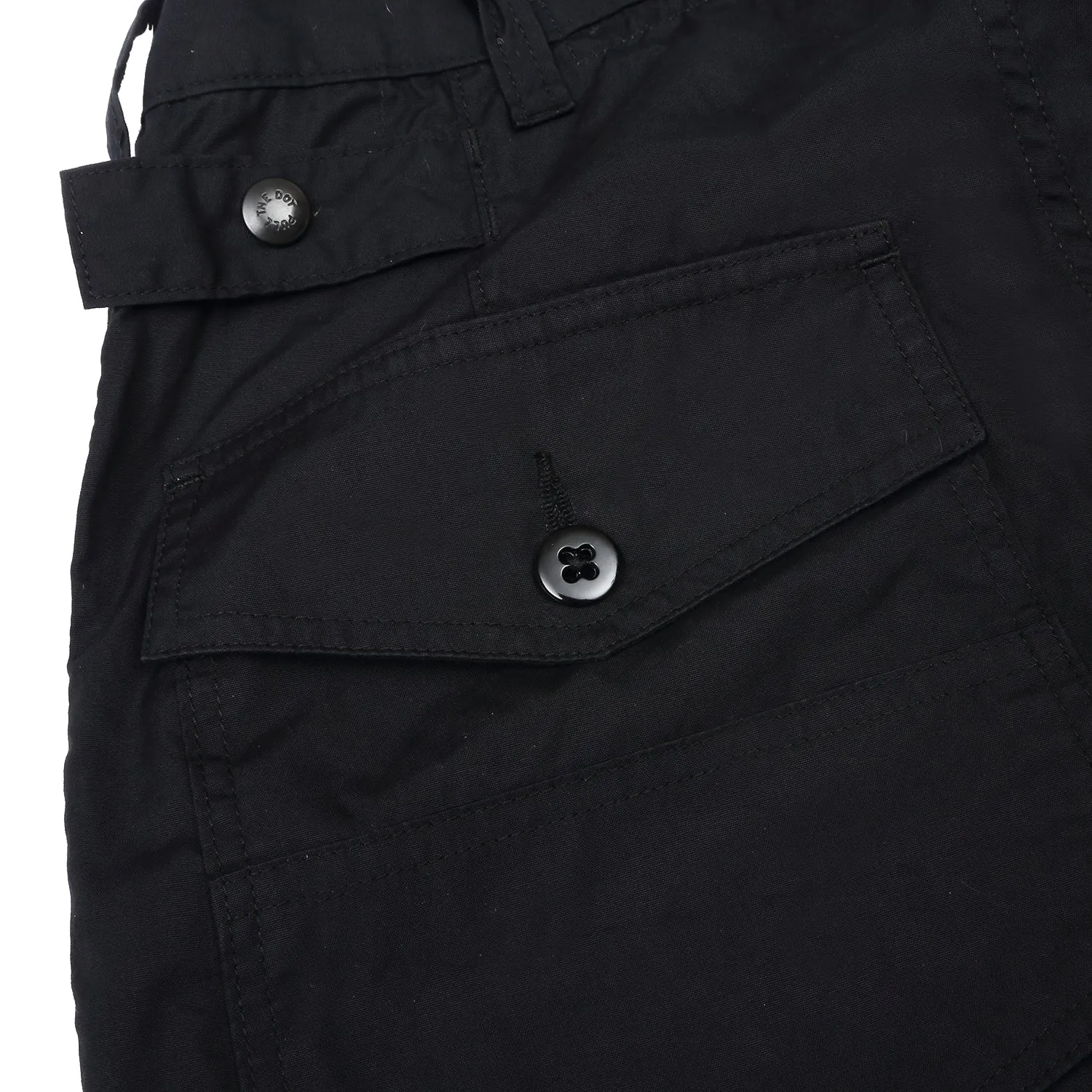 Monitaly - Black Utility Shorts