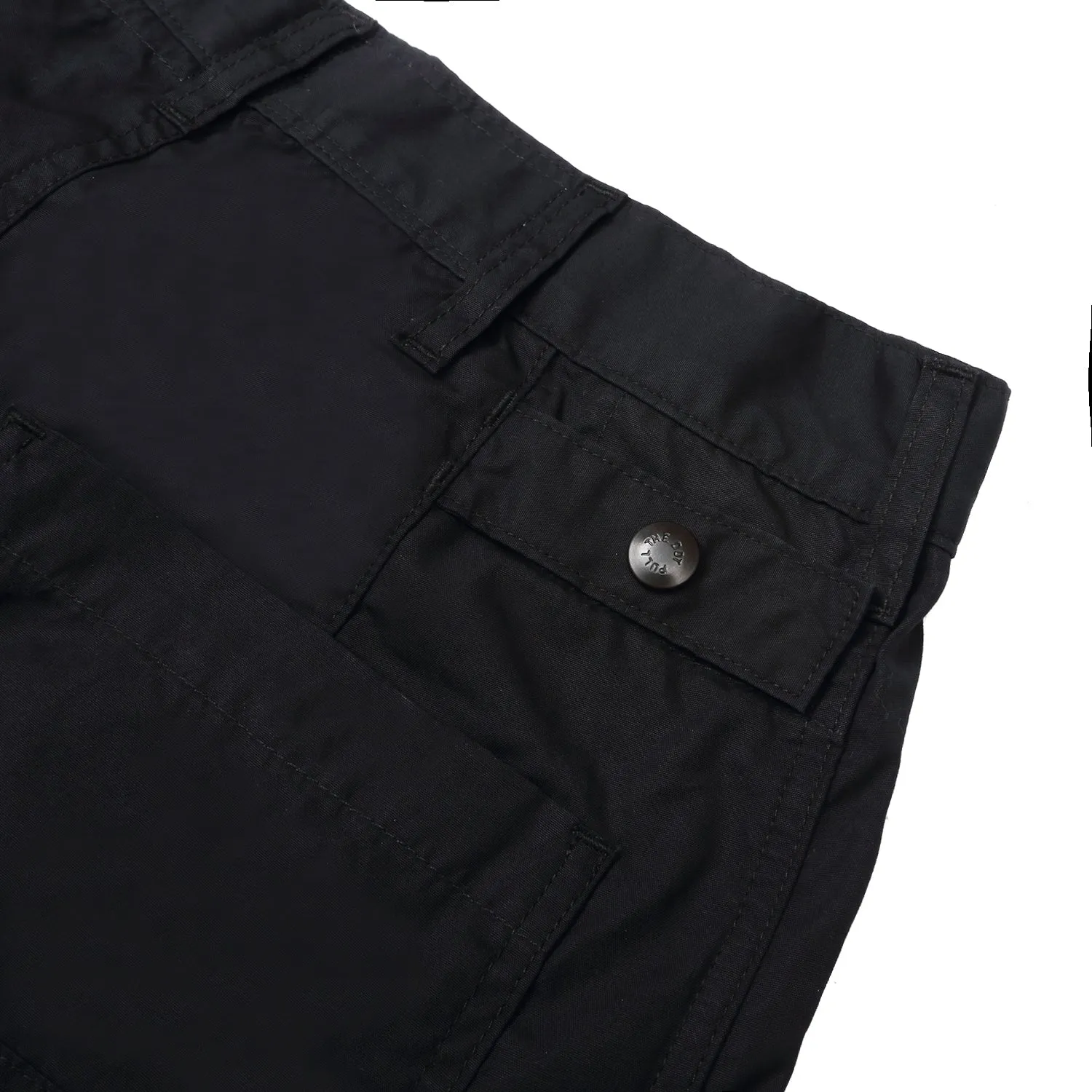 Monitaly - Black Utility Shorts