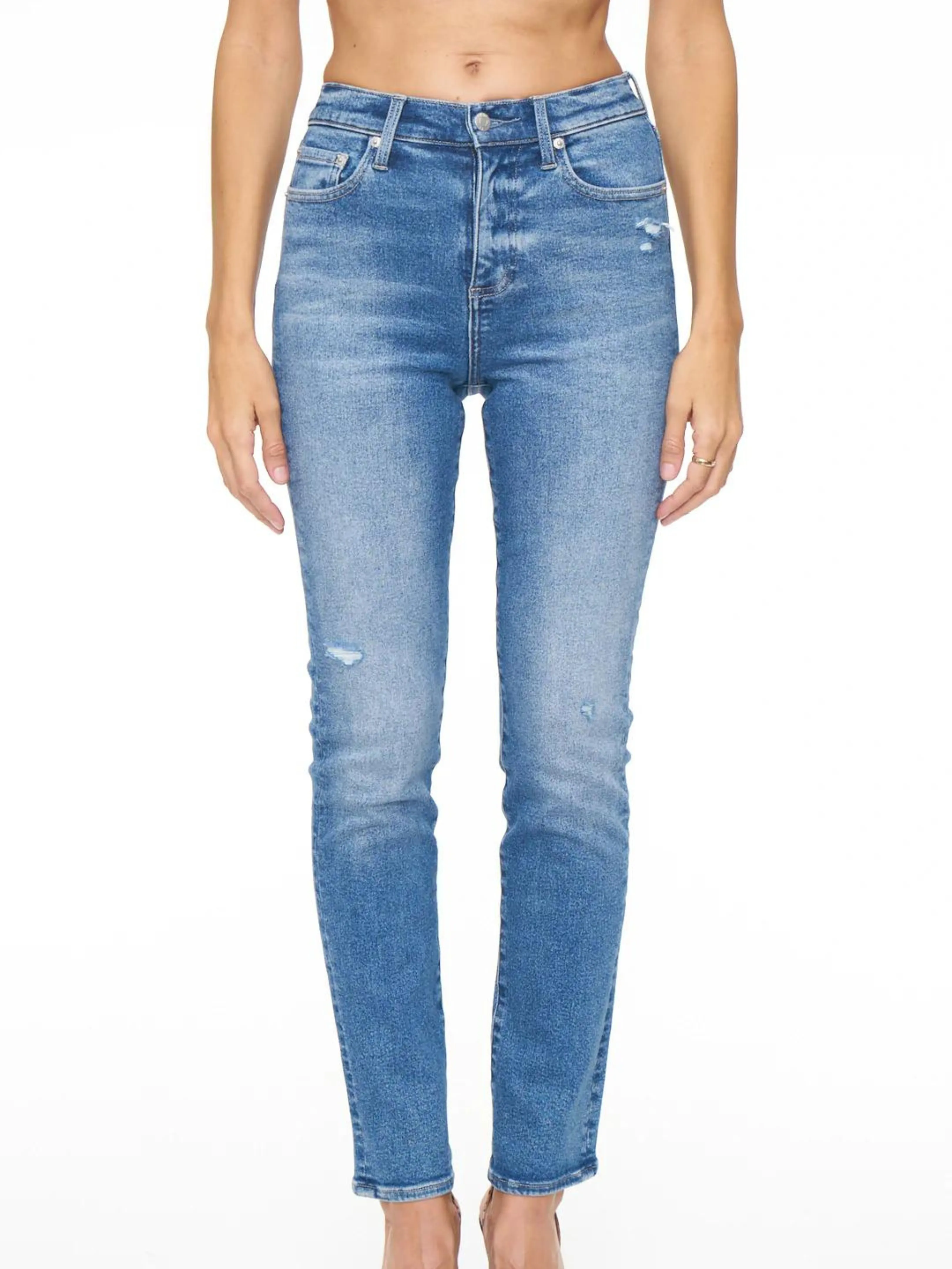 Monroe High Rise Denim Pants