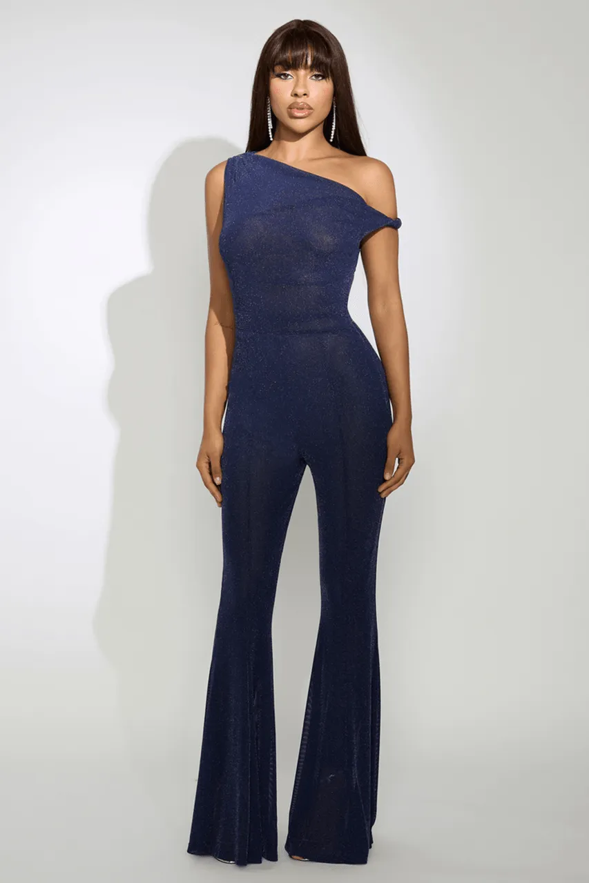 Navy Jumpsuit - Nikita