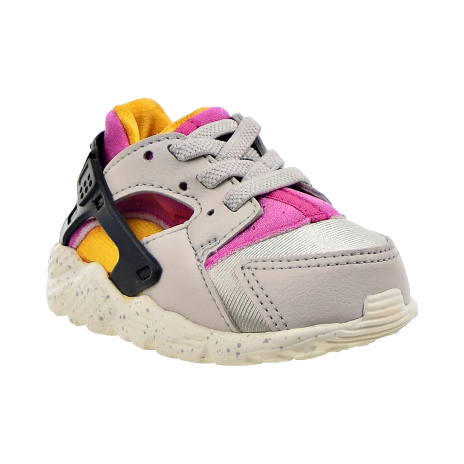 Nike Huarache Run Toddler's Shoes Light Bone Lethal Pink