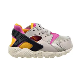 Nike Huarache Run Toddler's Shoes Light Bone Lethal Pink