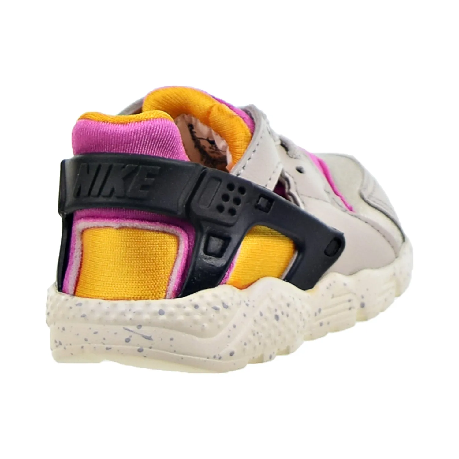 Nike Huarache Run Toddler's Shoes Light Bone Lethal Pink