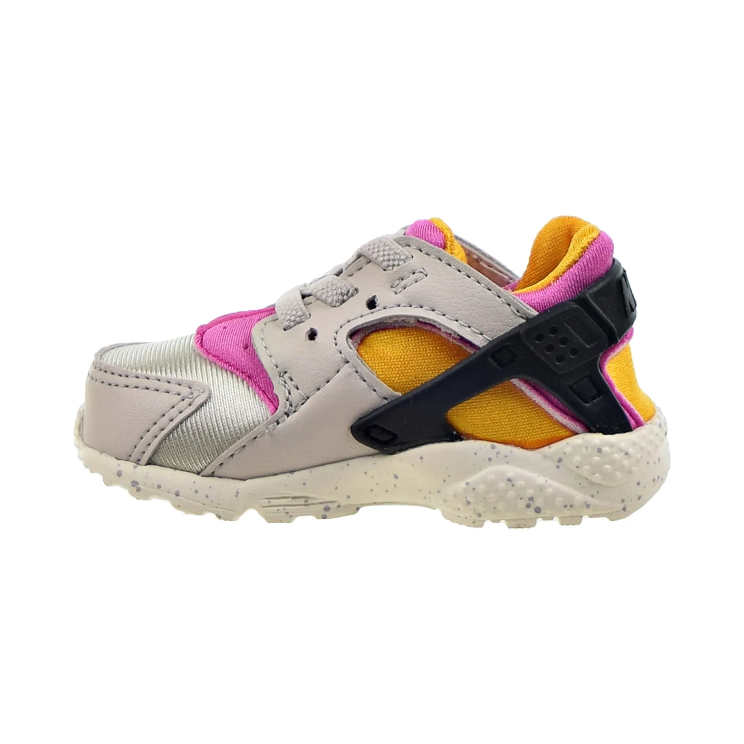 Nike Huarache Run Toddler's Shoes Light Bone Lethal Pink