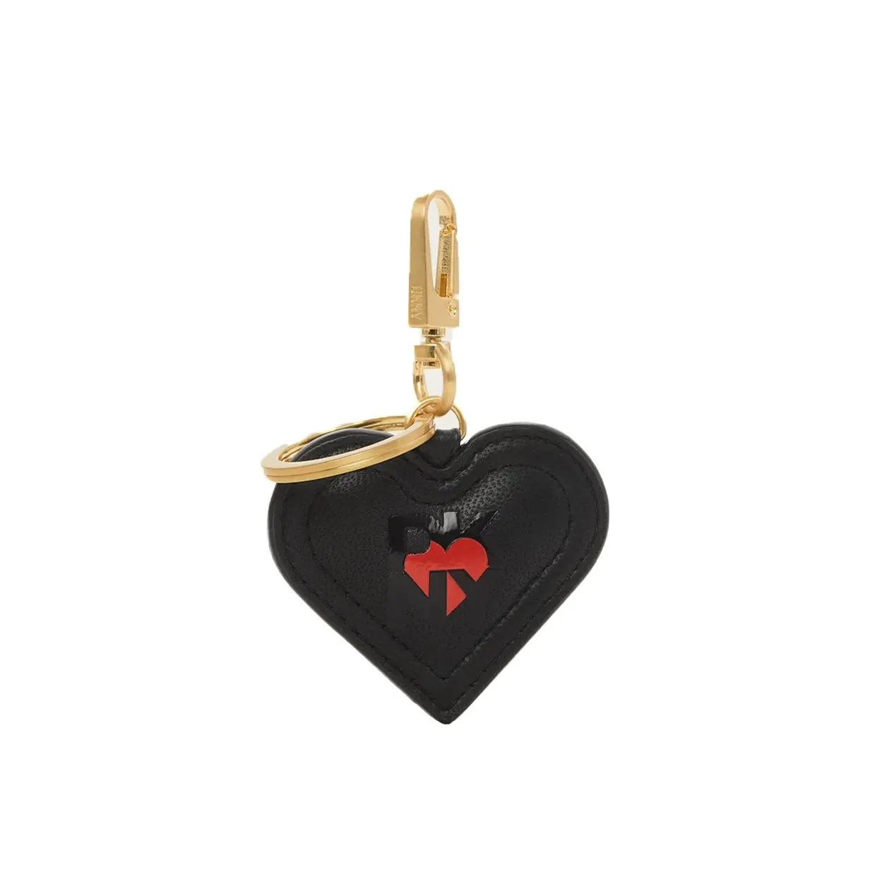 NY Zip Key Charm - Black/Gold