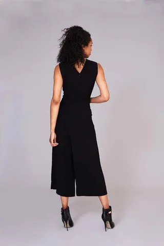 Peruzzi Black Wide Leg Jumpsuit - Shop Now