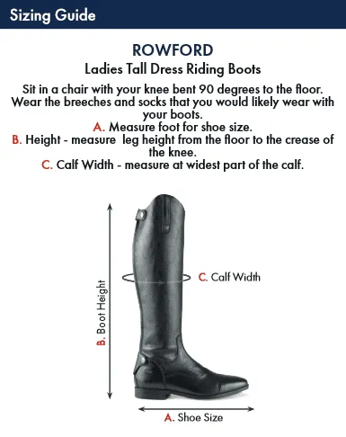 Premier Equine Rowford Dress Riding Boots | Elite Saddlery