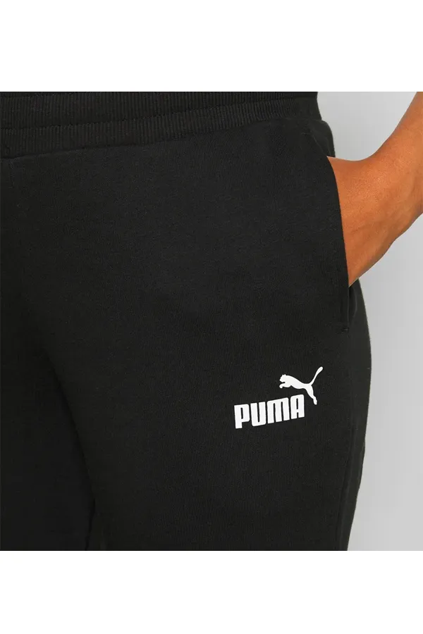 PUMA Logo Black Women Sweatpants