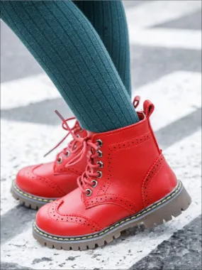 Red Boots by Liv and Mia.