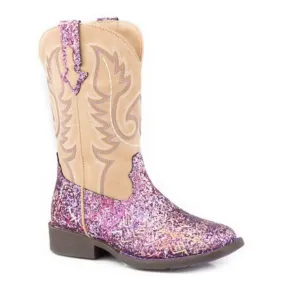 Roper Lavender Aztec Glitter Boots