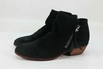 Sam Edelman Black Booties 6.5M Packer ZAP4273