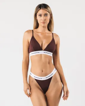 Sangria Acute Bralette